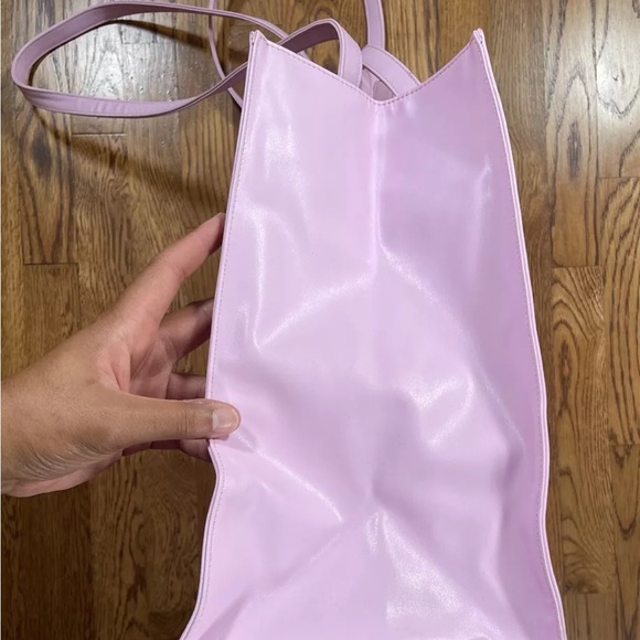 Telfar Large Shopping Bag bubblegum Pre Loved - Picture 7 of 12